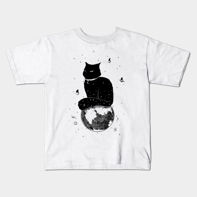 cat Kids T-Shirt by rudoi